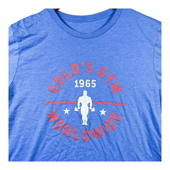 Gold's Gym Shirts Golds Gym Worldwide World Powerhouse Muscle Bound